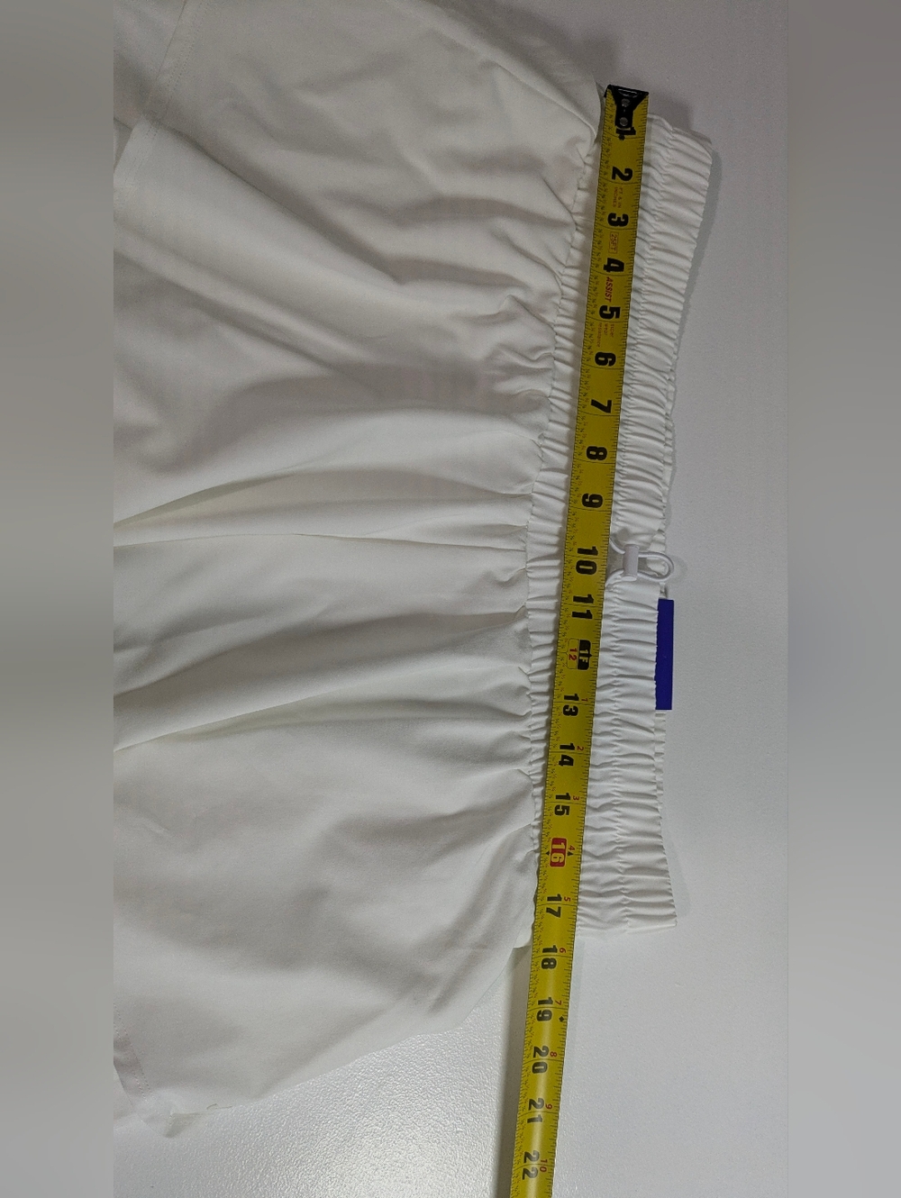 Joy Lab Women's High Rise Double Layer Run Shorts White Large Running Gym NEW - Picture 13 of 15